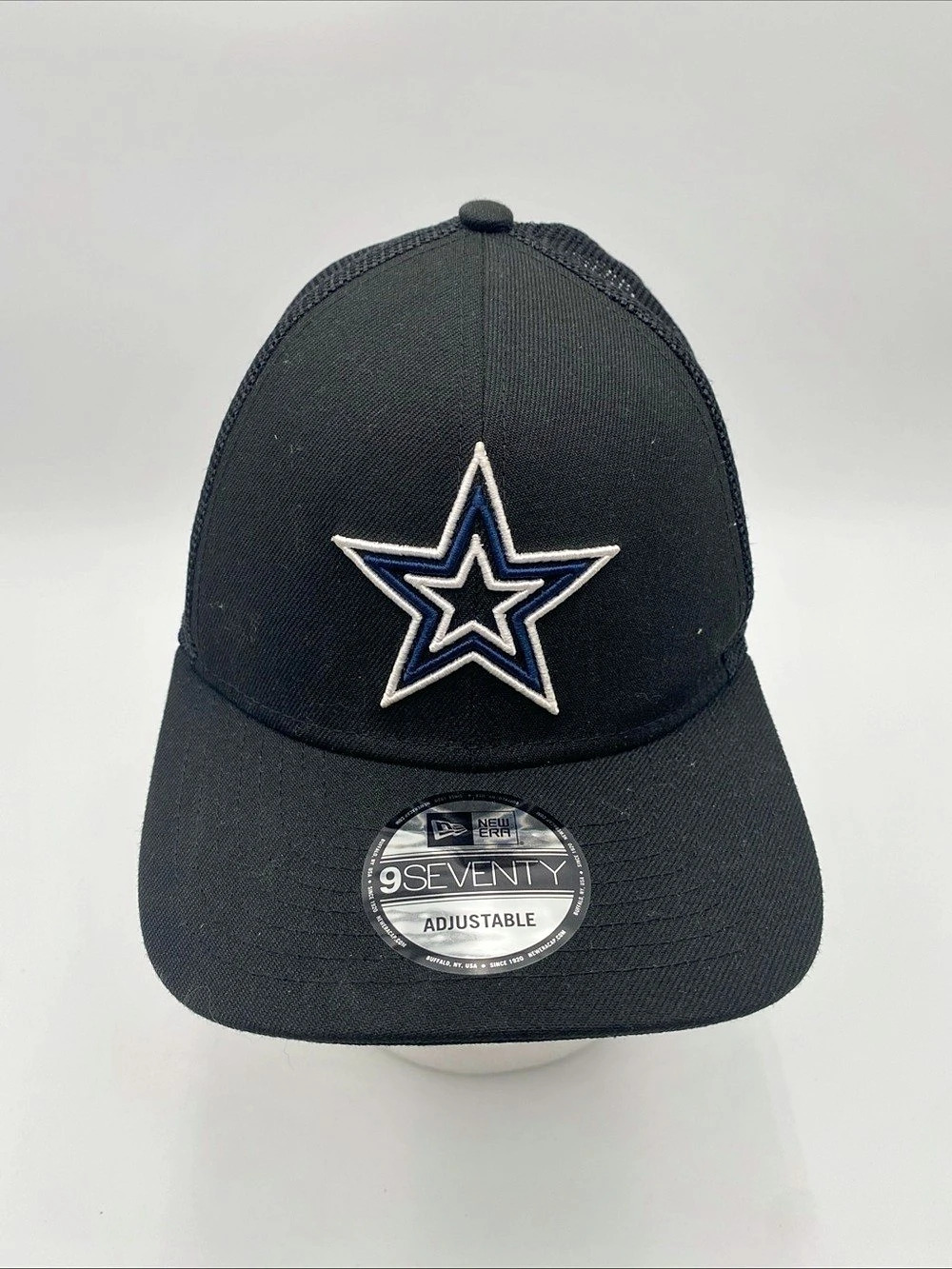 Vintage New Era 9FIFTY Cowboys Black Snapback Hat